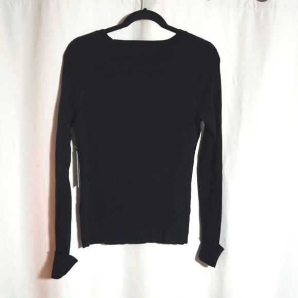 Treasure & Bond Women's Black Long Sleeve Knit Pullover Sweater M Nordstrom - Picture 3 of 8